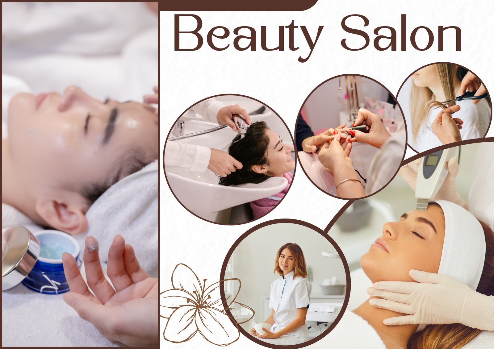 Editable Salon Flyers Bundle For Marketing